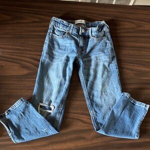 Abercrombie Kids Light Blue Distressed Jeans
